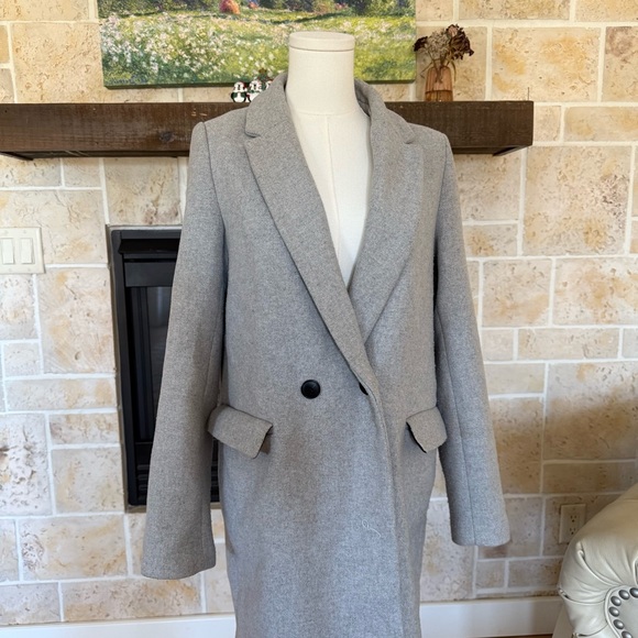 ⭐️Zara Women's Gray Blazer Coat - Picture 5 of 7